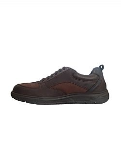 Freemood Ανδρικό παπούτσι Comfort σε Καφέ χρώμα