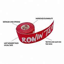 RONINTAPE Kinesiology Athletic Tape SAKURA 5cm X 5m Κόκκινο