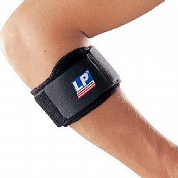 LP SUPPORT TENNIS AND GOLF ELBOW WRAP Μαύρο
