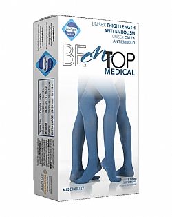 Be On Top Κάλτσες Ριζομηρίου 19 mmHg Λευκές Unisex