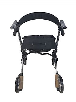 ΠΕΡΙΠΑΤΗΤΗΡΑΣ ΕΝΗΛΙΚΩΝ ROLLATOR ΑΛΟΥΜΙΝΙΟΥ-ΑΣΗΜΙ