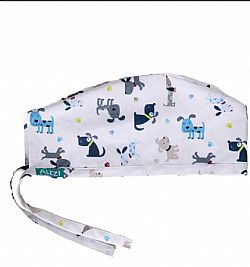 Alezi Σκουφάκι Χειρουργείου Unisex Stretch Dog 1