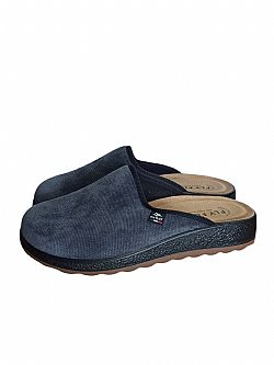 Fly Flot Χειμερινές Ανδρικές Παντόφλες Γκρι