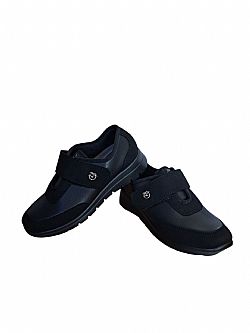 Fly Flot Γυναικεία Μοκασίνια σε Γκρι- Μαύρο