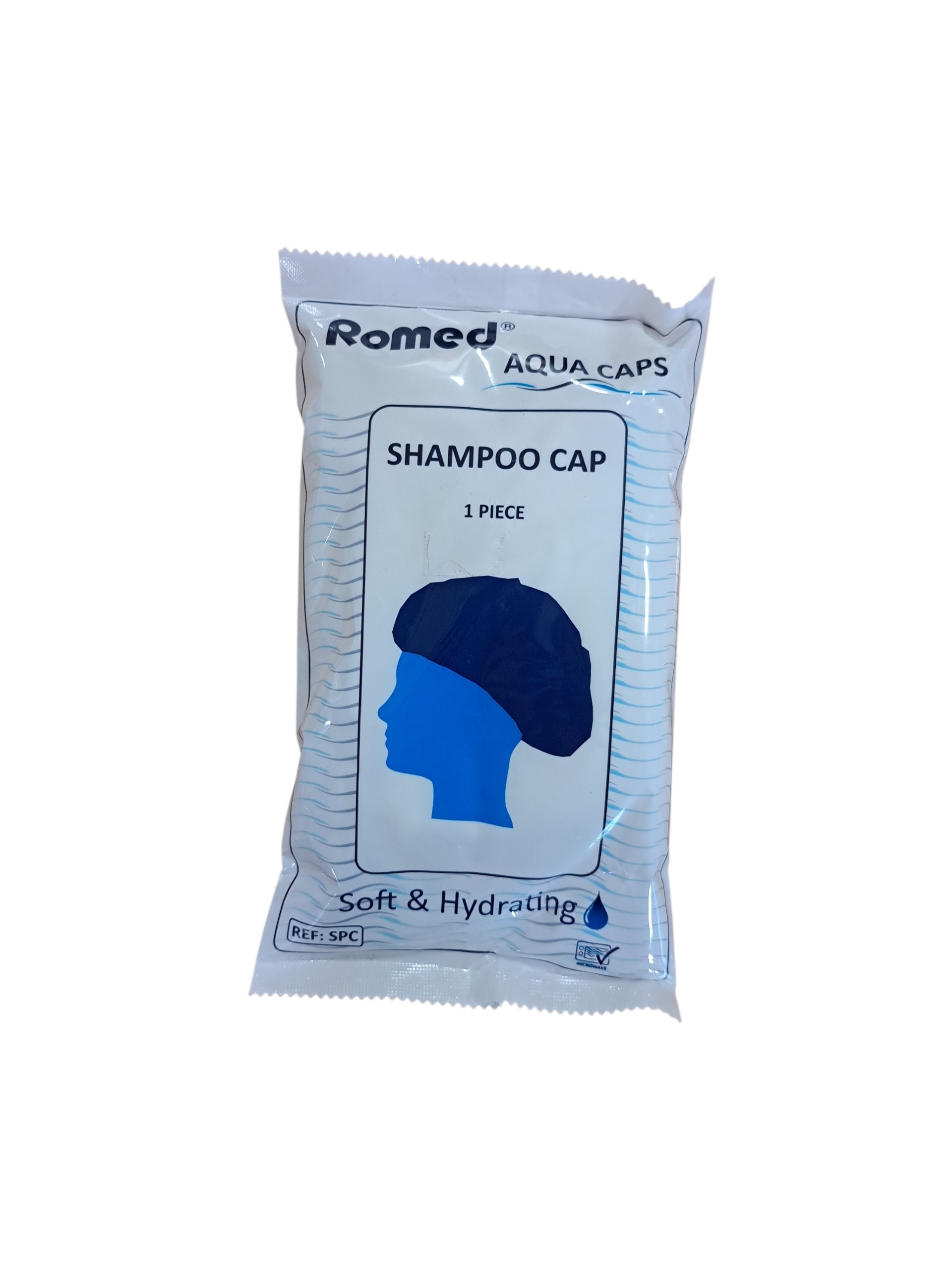 Romed aqua caps σκουφάκι λουσίματος ασθενών SPC (1 τεμάχιο)