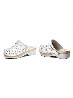 Scholl Professional Clog Supercomfort B Ανατομικά Σαμπό White