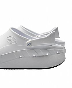 Scholl Professional Ultragrip Clog Ανατομικό Σαμπό White