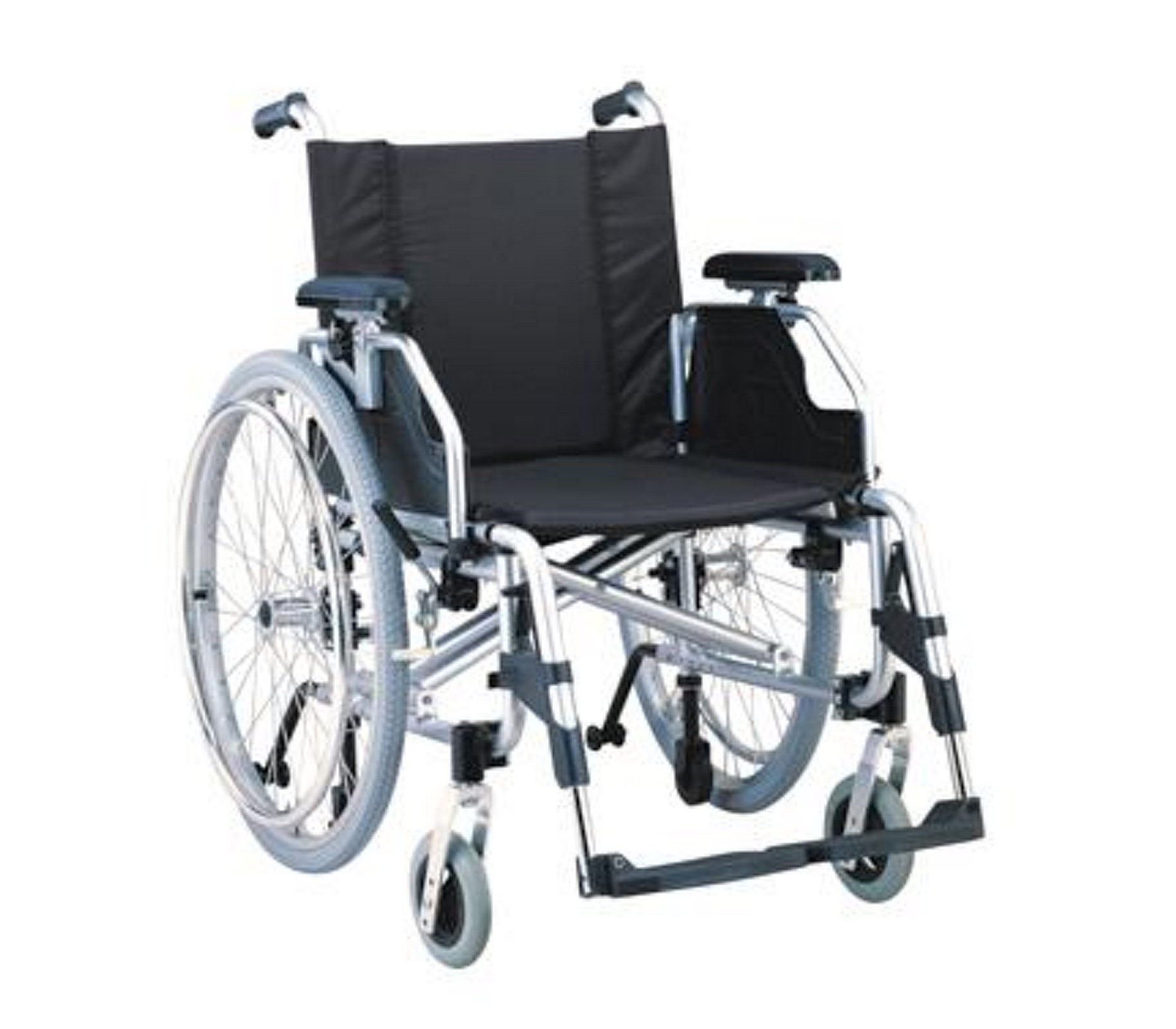 Alfa Care Αμαξίδιο Αλουμινίου AC-52 με συμπαγείς τροχούς