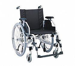 Alfa Care Αμαξίδιο Αλουμινίου AC-52 με συμπαγείς τροχούς