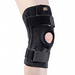 Medical Brace Επιγονατίδα Neoprene με πλαστικές εύκαμπτες μπανέλες MB.4050