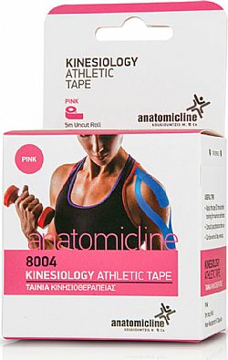 Anatomic Line Kinesiology Athletic Tape 5cm X 5m Pink