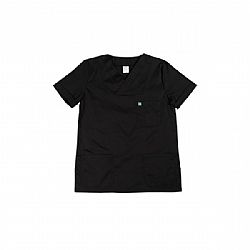 Alezi Σετ Παντελόνι & Μπλούζα Unisex σε Μάυρο Χρώμα SCRUB-UNISEX-BLACK