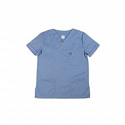 Alezi Σετ Παντελόνι & Μπλούζα Unisex σε Γαλάζιο Χρώμα SCRUB-UNISEX-MED-BLU