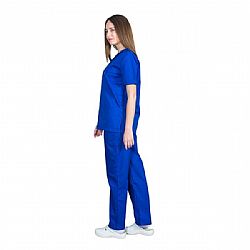 Alezi Σετ Παντελόνι & Μπλούζα Unisex σε ΜΠΛΕ Χρώμα SCRUB-UNISEX-ROYAL BLUE