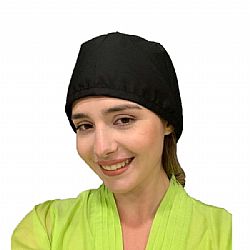 Alezi Σκουφάκι Χειρουργείου Unisex σε Μαύρο Χρώμα CAPS-BLACK