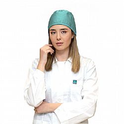 Alezi Σκουφάκι Χειρουργείου Unisex σε Πράσινο Χρώμα CAPS-PALE-GREEN